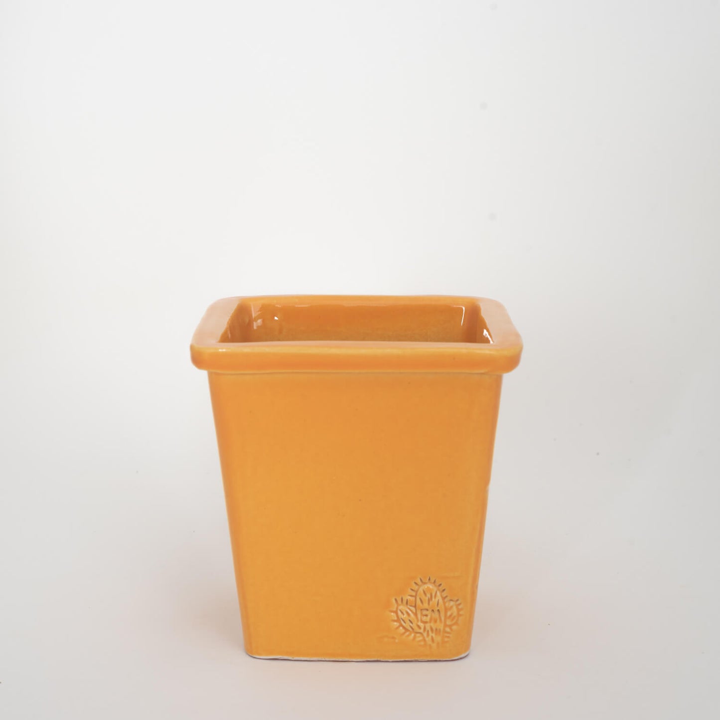 VASO QUADRADO MÉDIO 14x14 - BRILHO