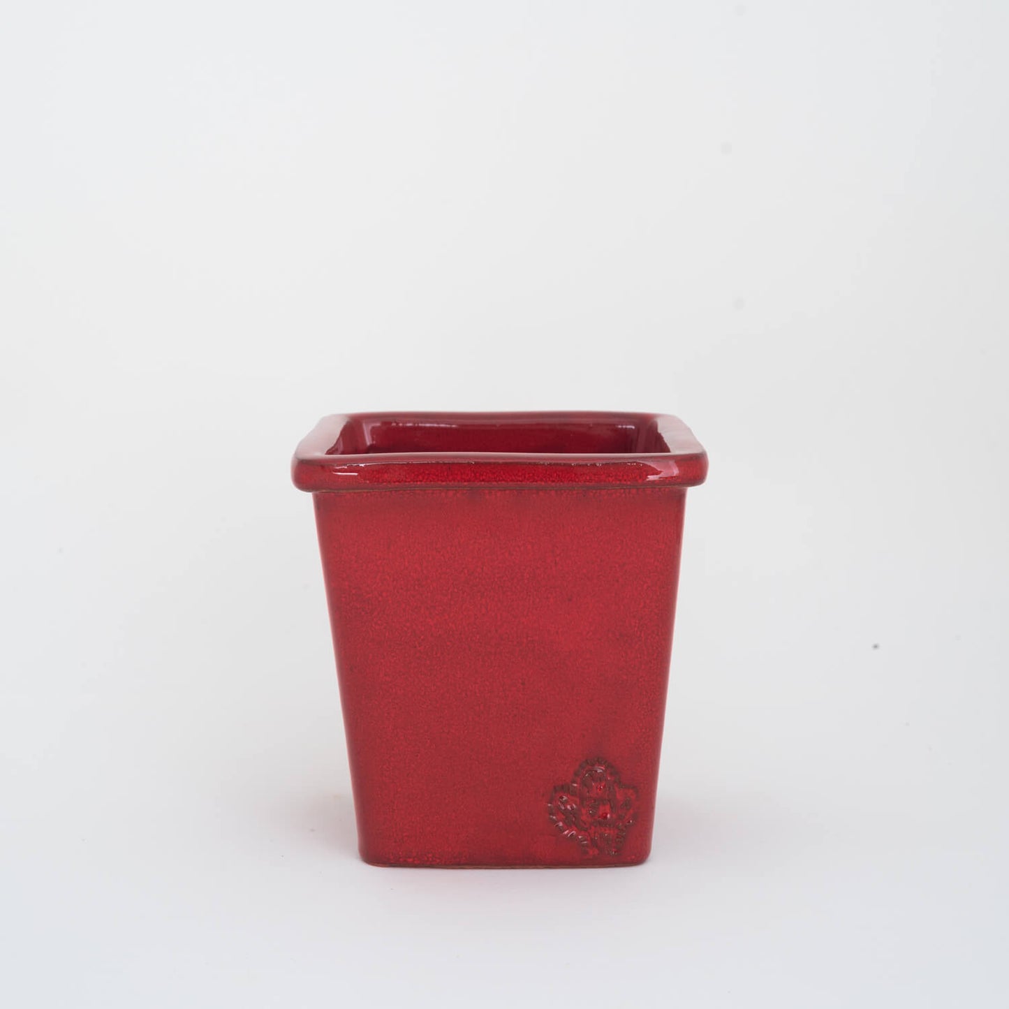 VASO QUADRADO MÉDIO 14x14 - BRILHO