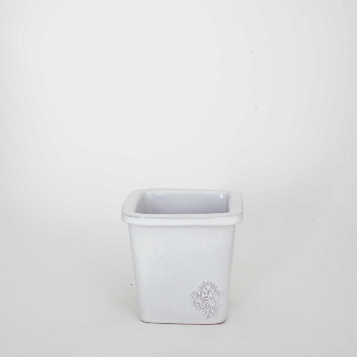 VASO QUADRADO PEQUENO 10x10 - BRILHO