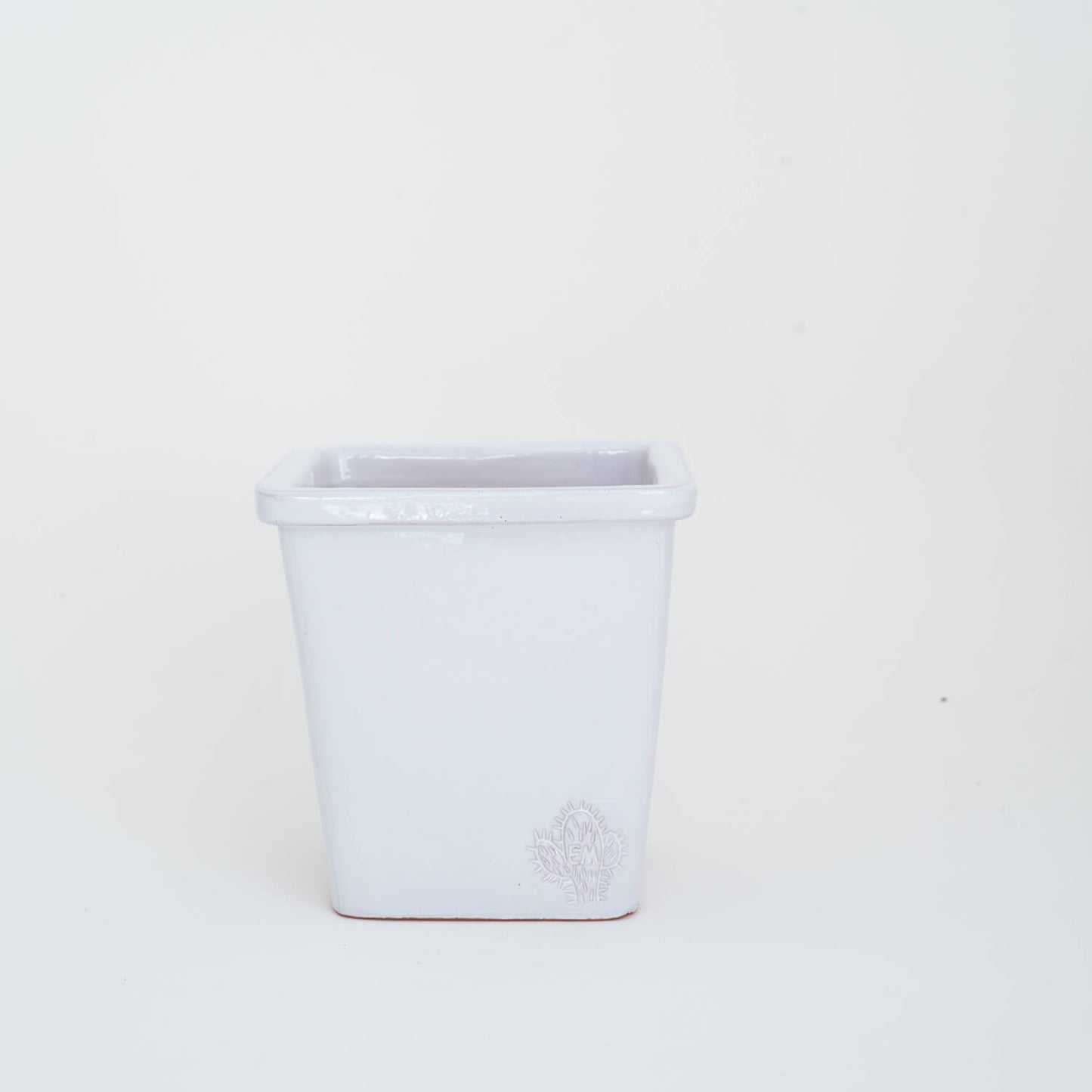 VASO QUADRADO MÉDIO 14x14 - BRILHO