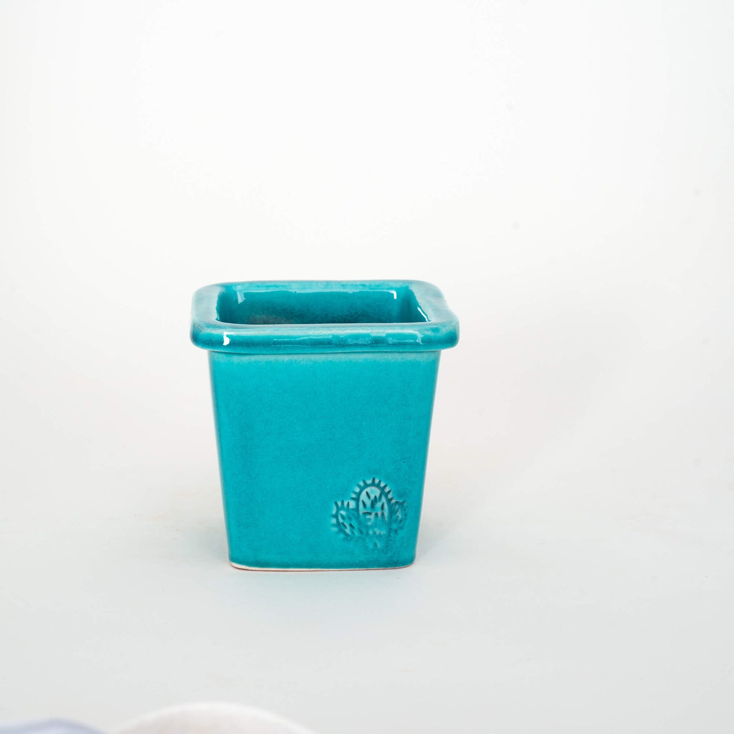 VASO QUADRADO PEQUENO 10x10 - BRILHO