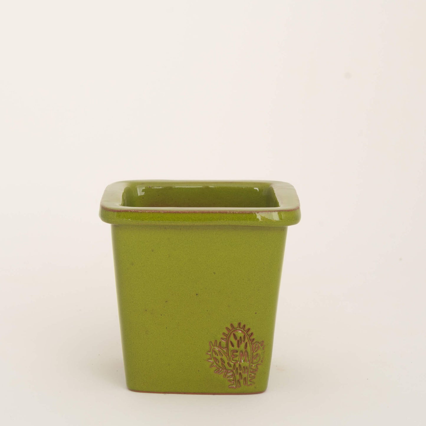 VASO QUADRADO PEQUENO 10x10 - BRILHO