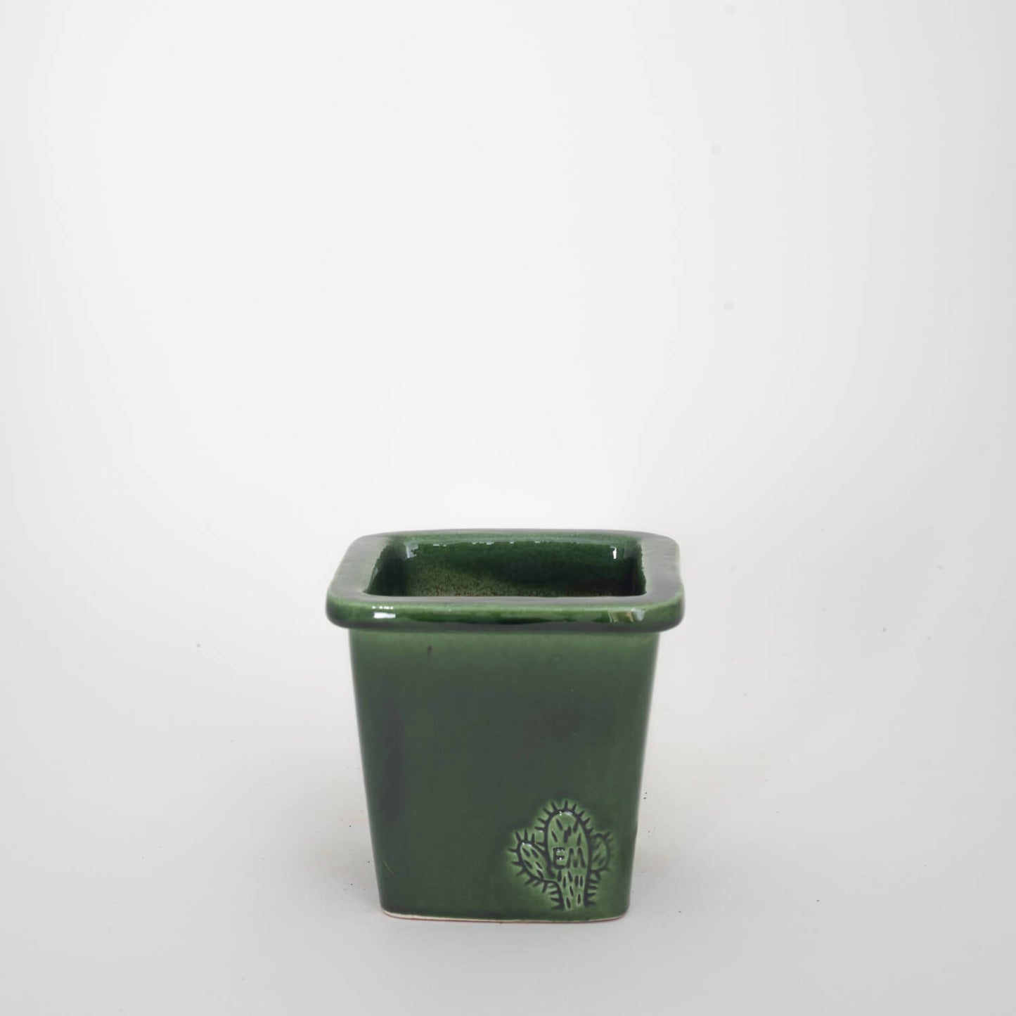 VASO QUADRADO PEQUENO 10x10 - BRILHO
