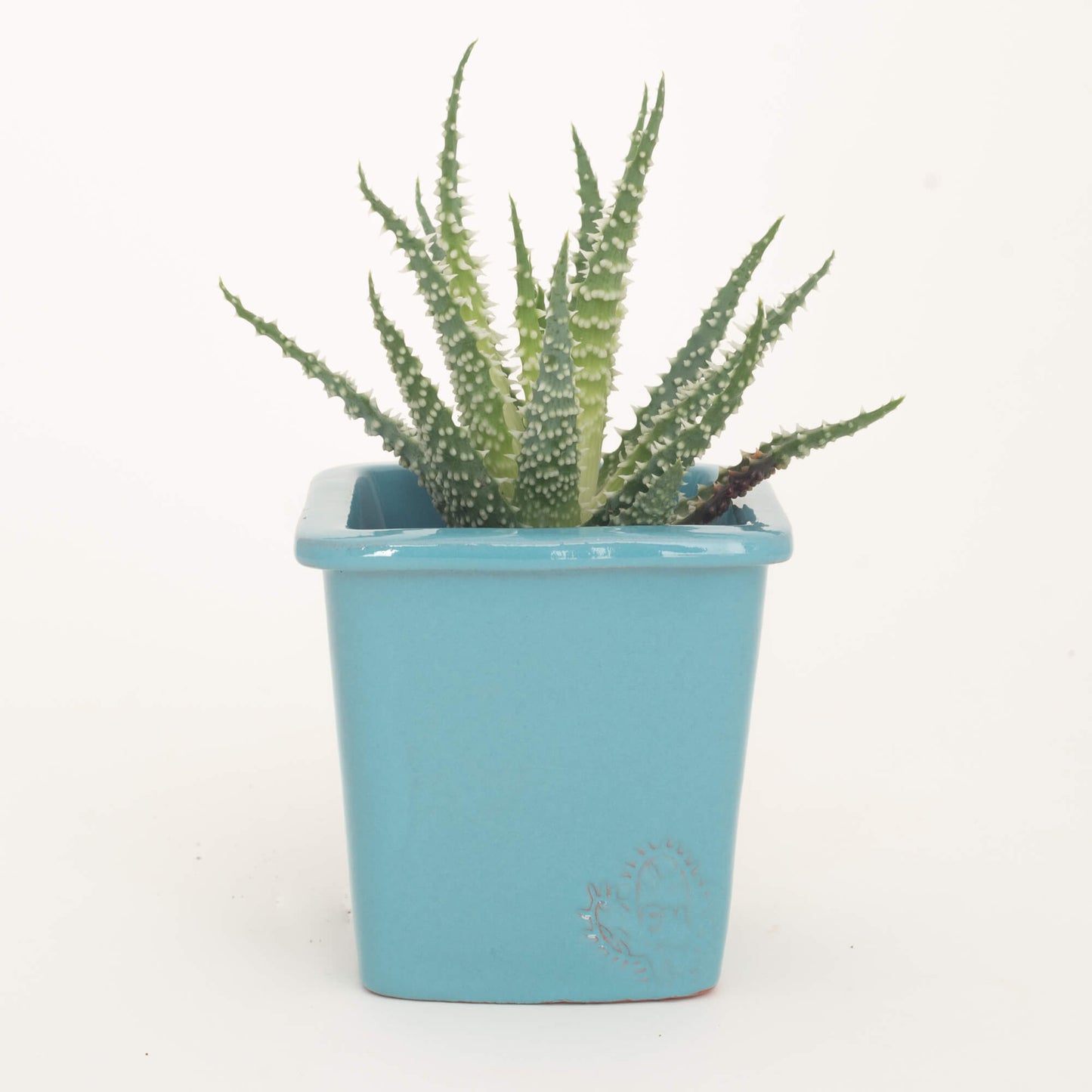 VASO QUADRADO PEQUENO 10x10 - BRILHO