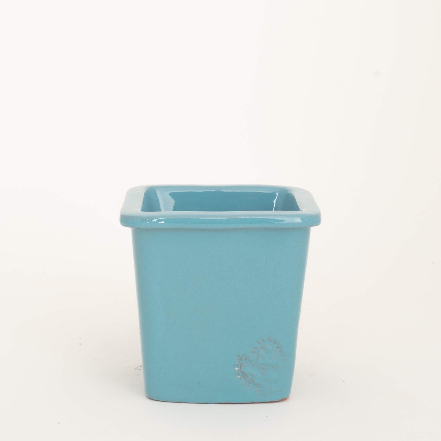 VASO QUADRADO PEQUENO 10x10 - BRILHO