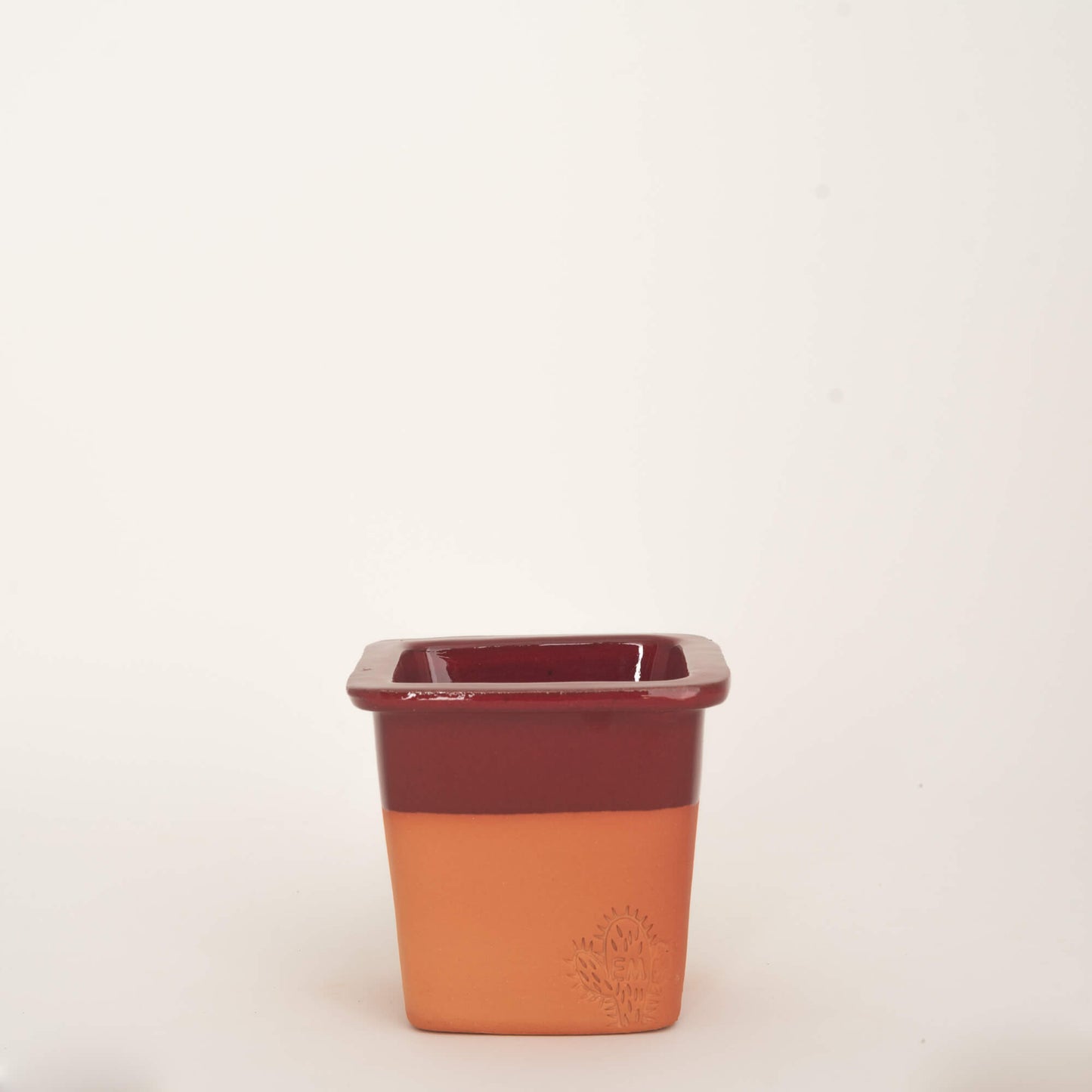 VASO QUADRADO PEQUENO 10x10 - BARRA BRILHO