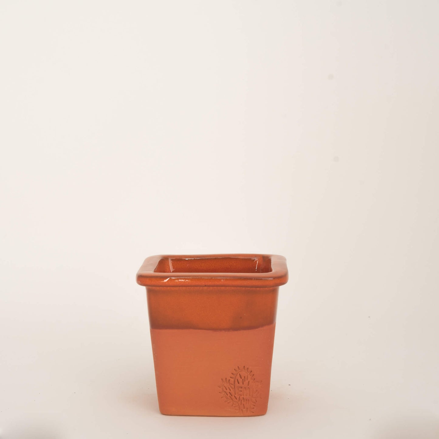 VASO QUADRADO PEQUENO 10x10 - BARRA BRILHO