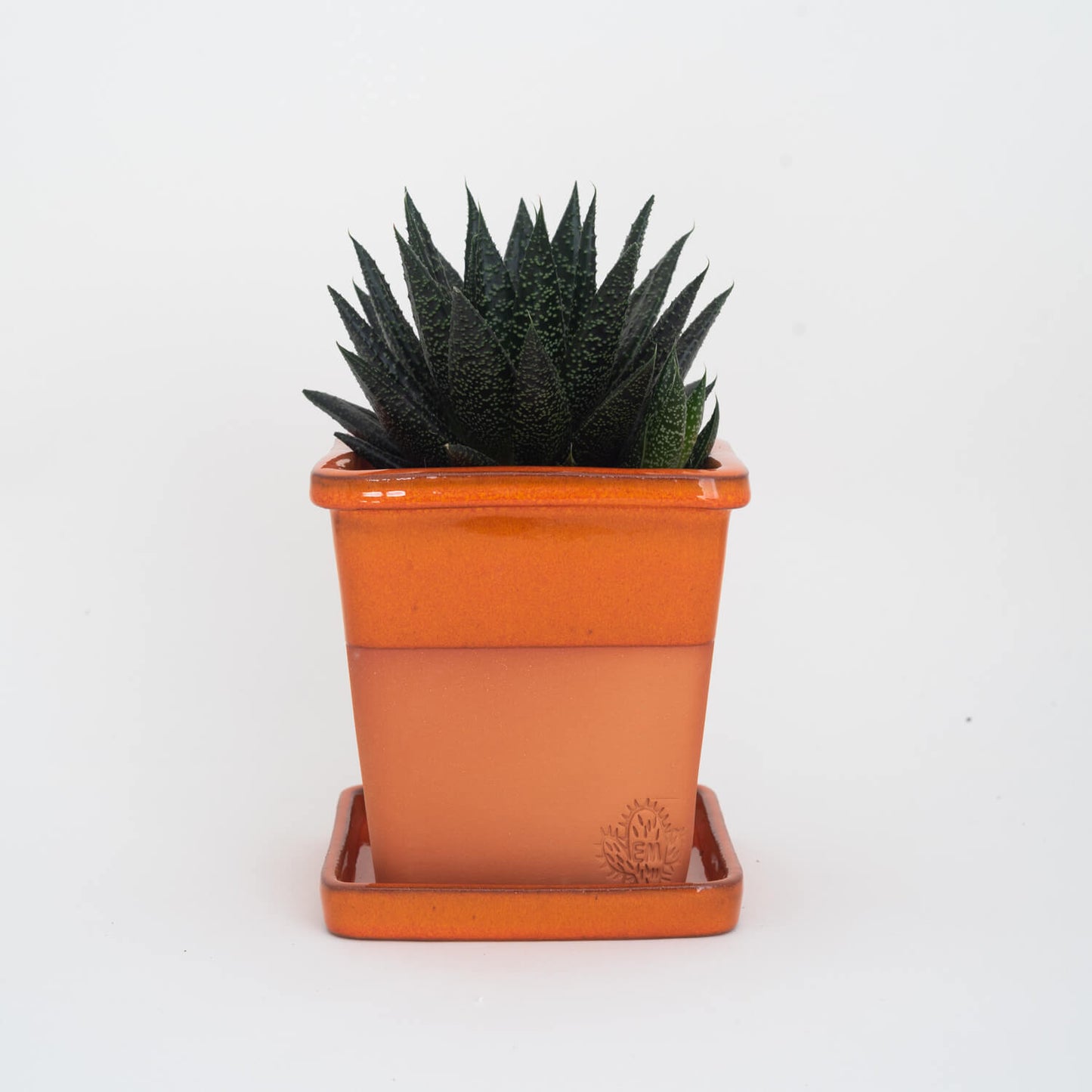 VASO QUADRADO MÉDIO 14x14 - BARRA BRILHO
