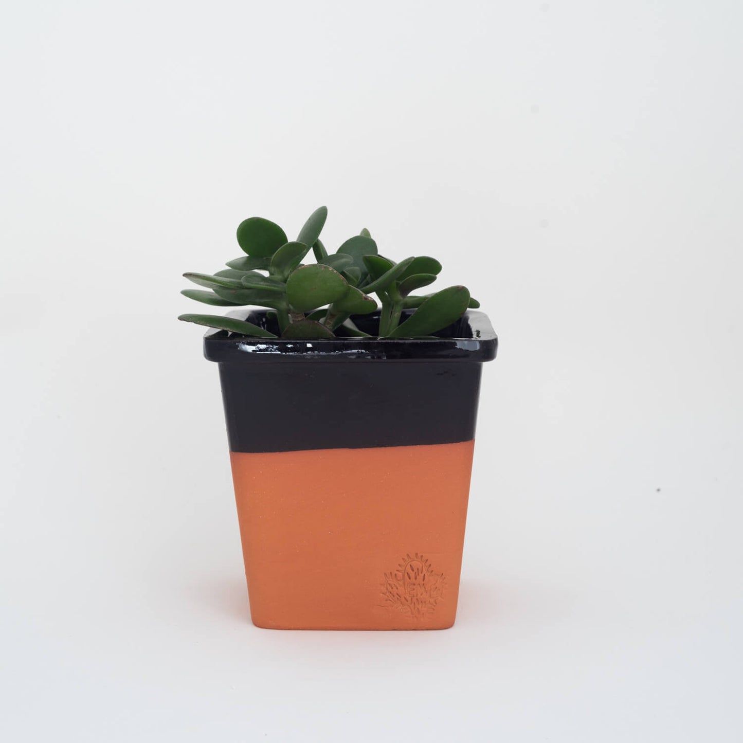 VASO QUADRADO MÉDIO 14x14 - BARRA BRILHO