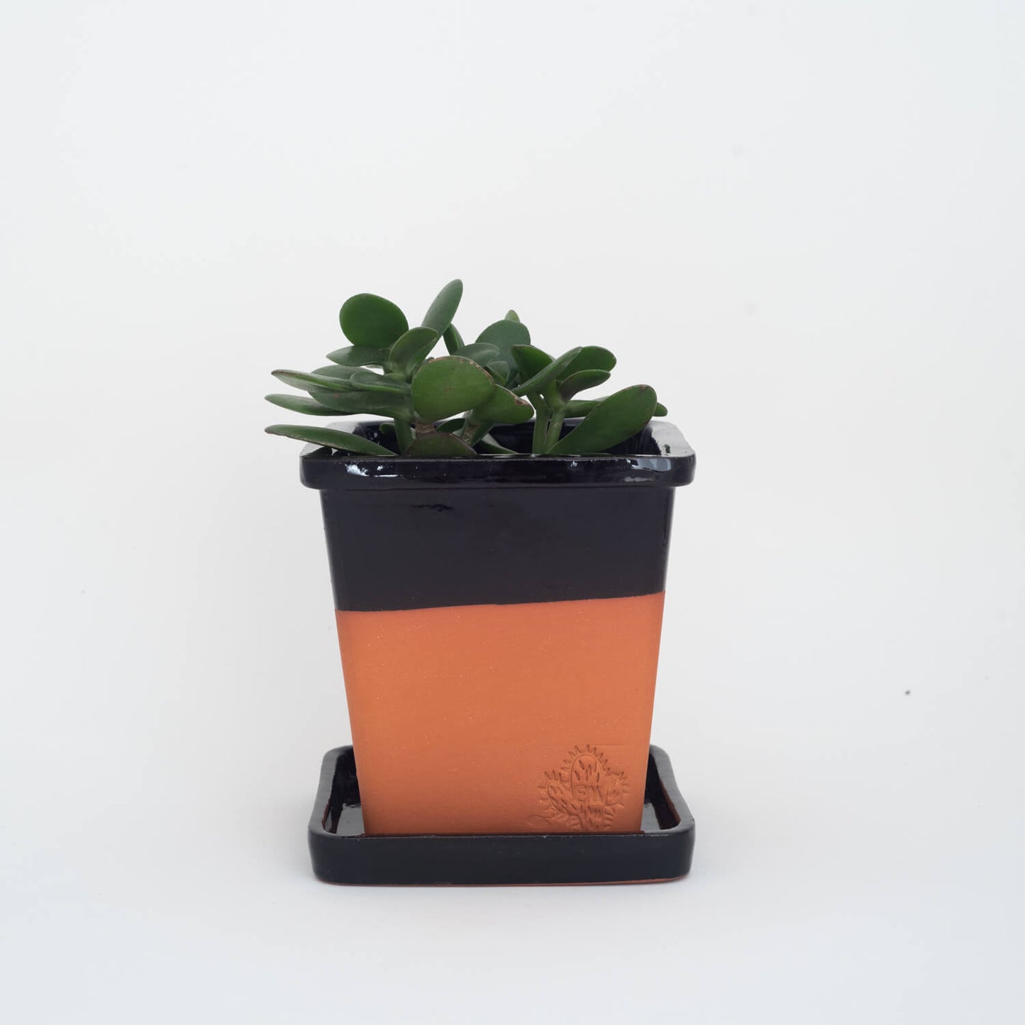 VASO QUADRADO MÉDIO 14x14 - BARRA BRILHO