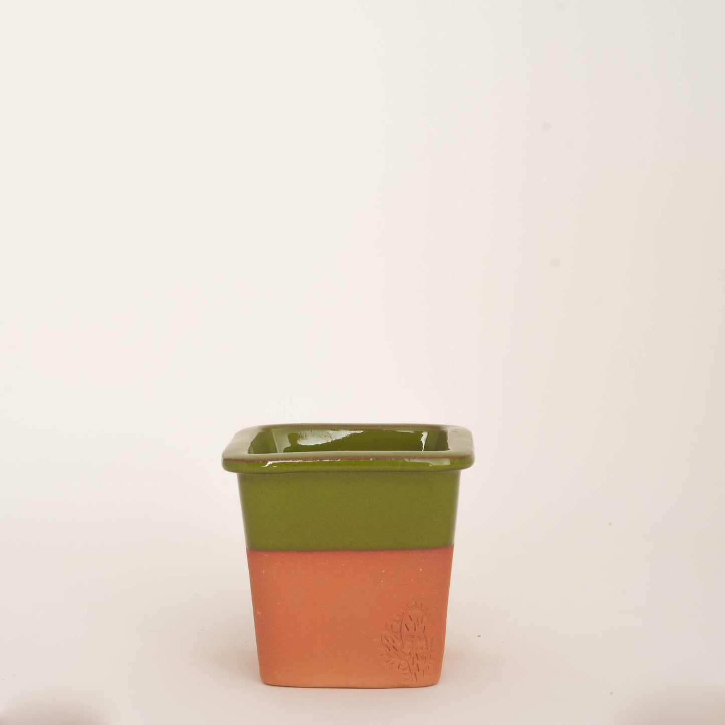 VASO QUADRADO PEQUENO 10x10 - BARRA BRILHO