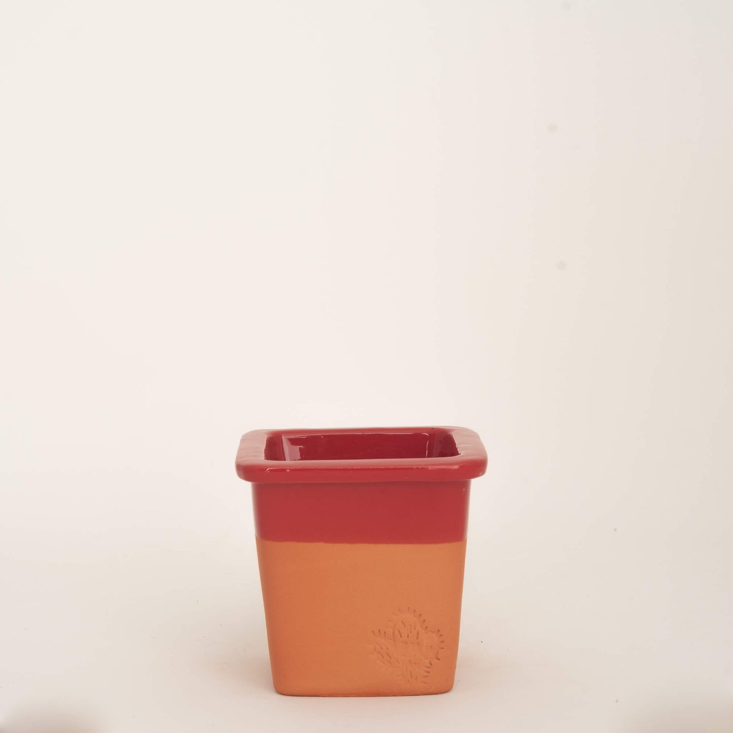 VASO QUADRADO PEQUENO 10x10 - BARRA BRILHO
