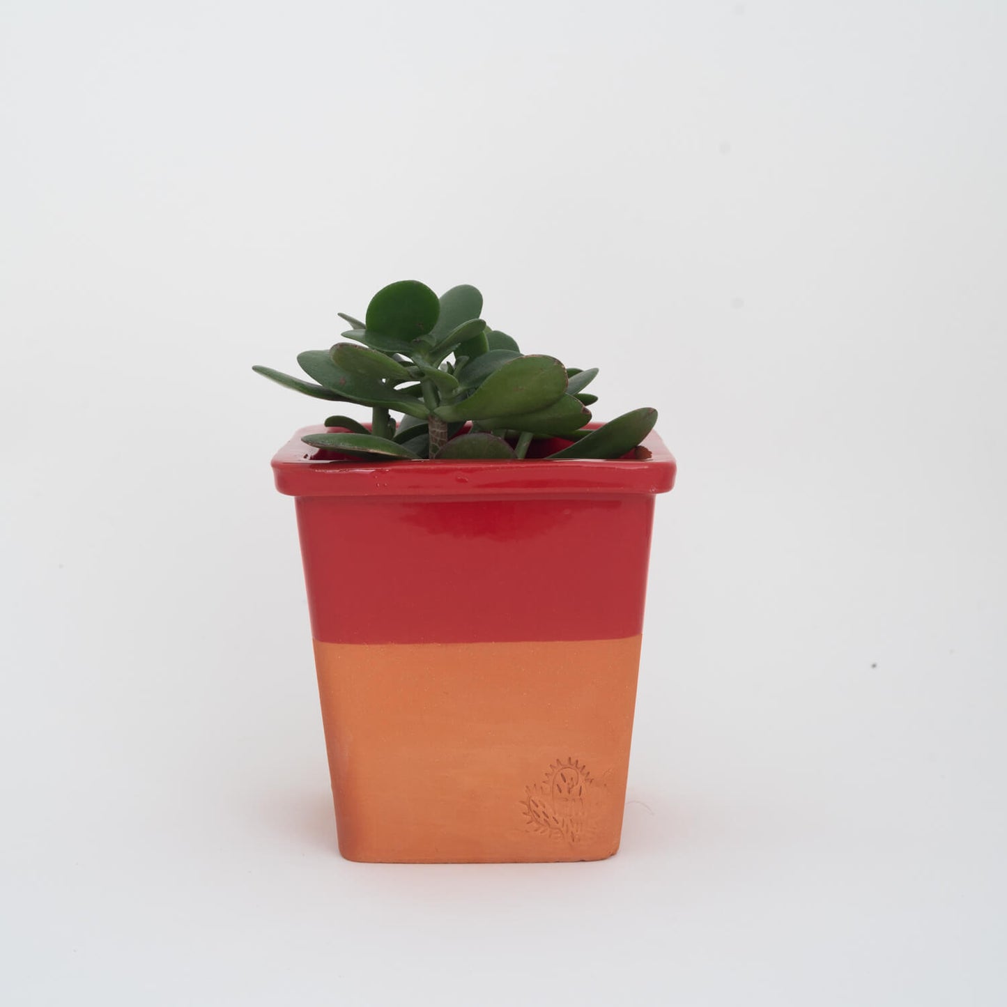 VASO QUADRADO MÉDIO 14x14 - BARRA BRILHO