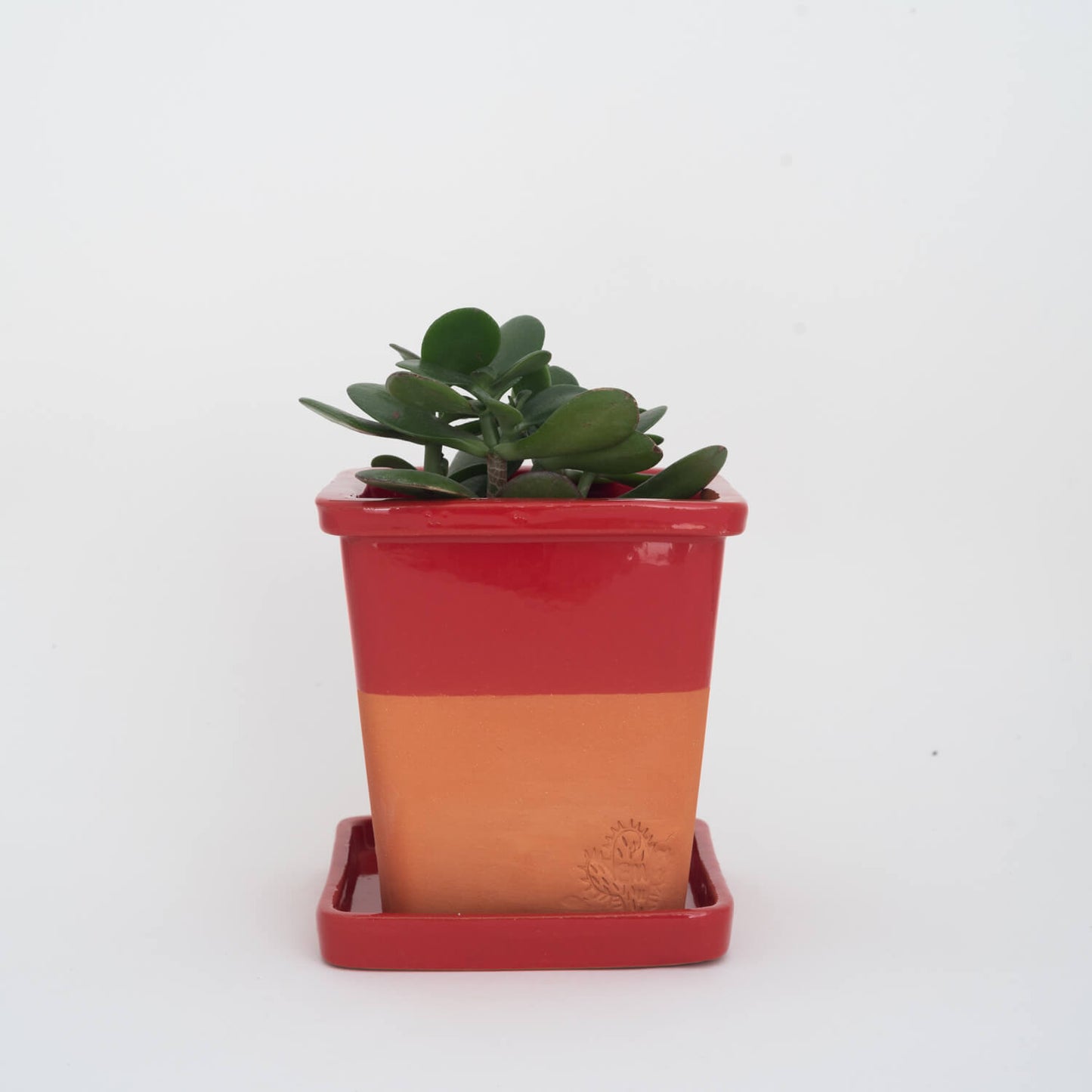 VASO QUADRADO MÉDIO 14x14 - BARRA BRILHO