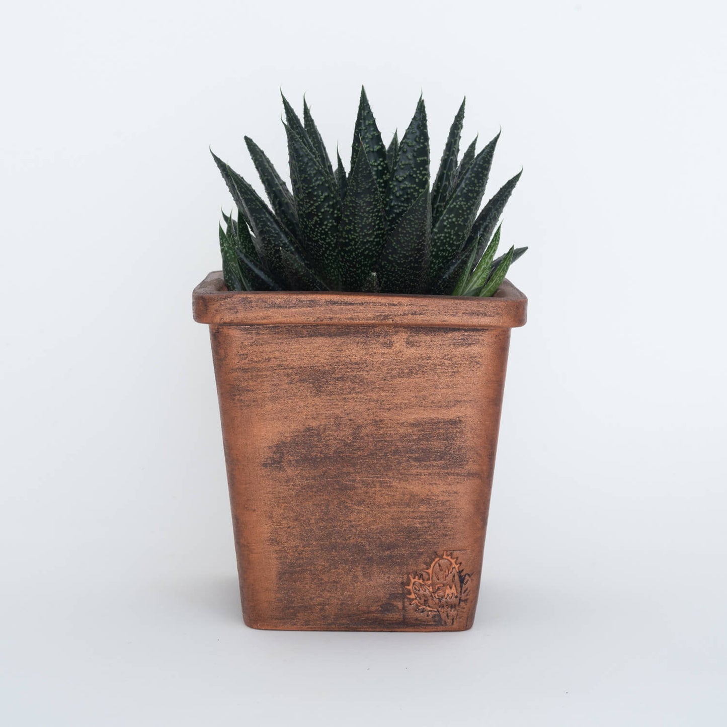 VASO QUADRADO MÉDIO 14x14 - AREADO
