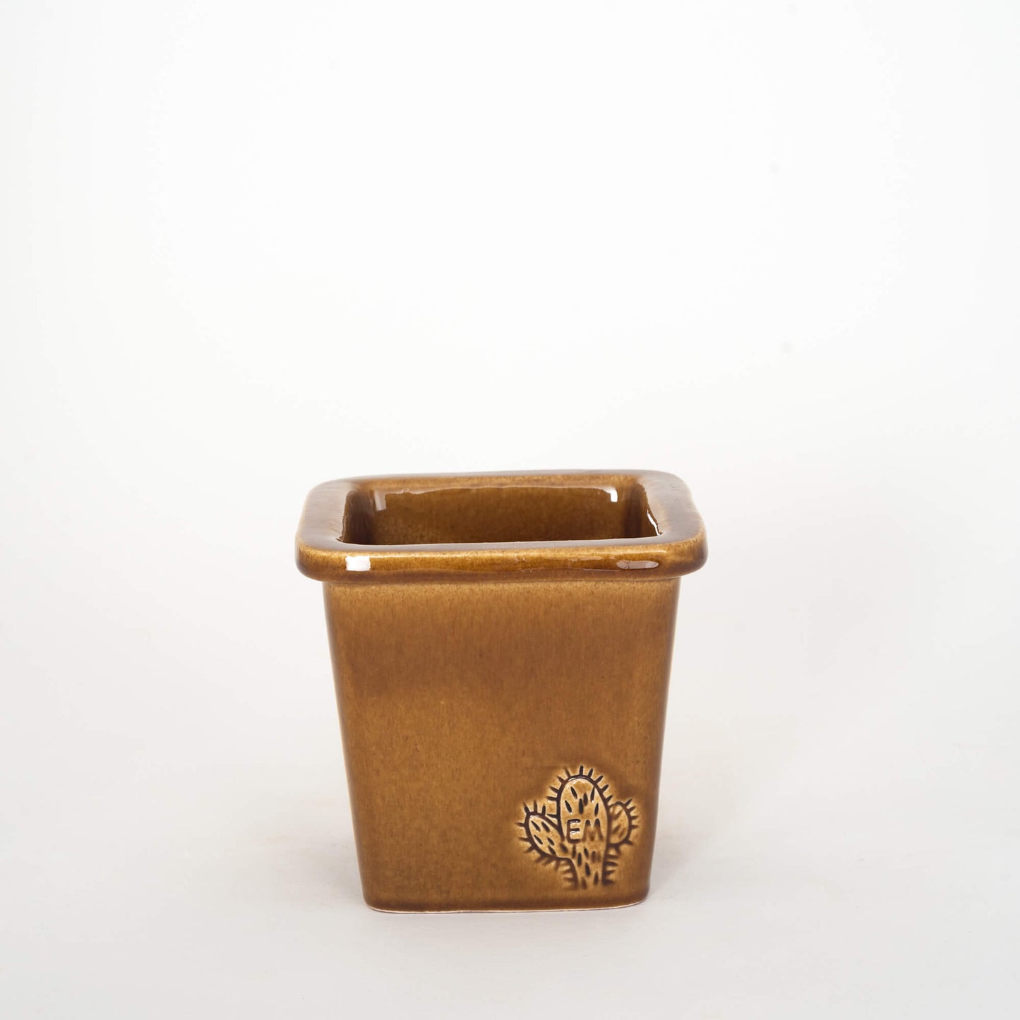 VASO QUADRADO PEQUENO 10x10 - BRILHO