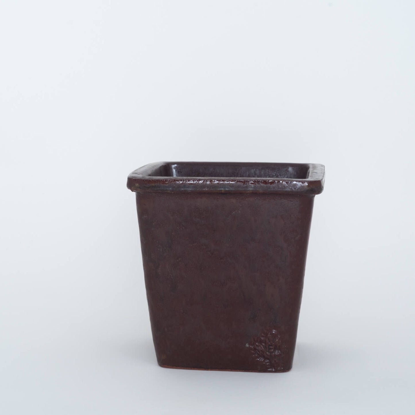 VASO QUADRADO MÉDIO 14x14 - RÚSTICO
