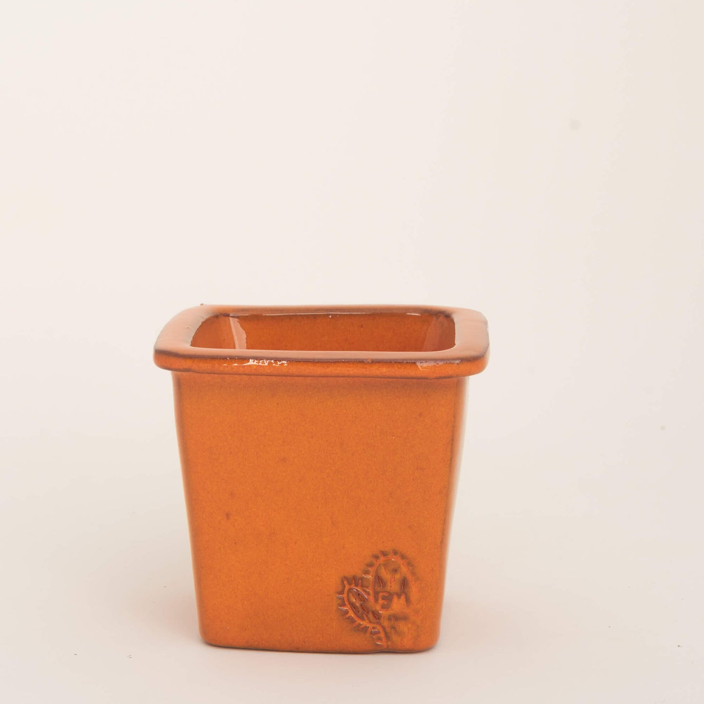 VASO QUADRADO PEQUENO 10x10 - BRILHO