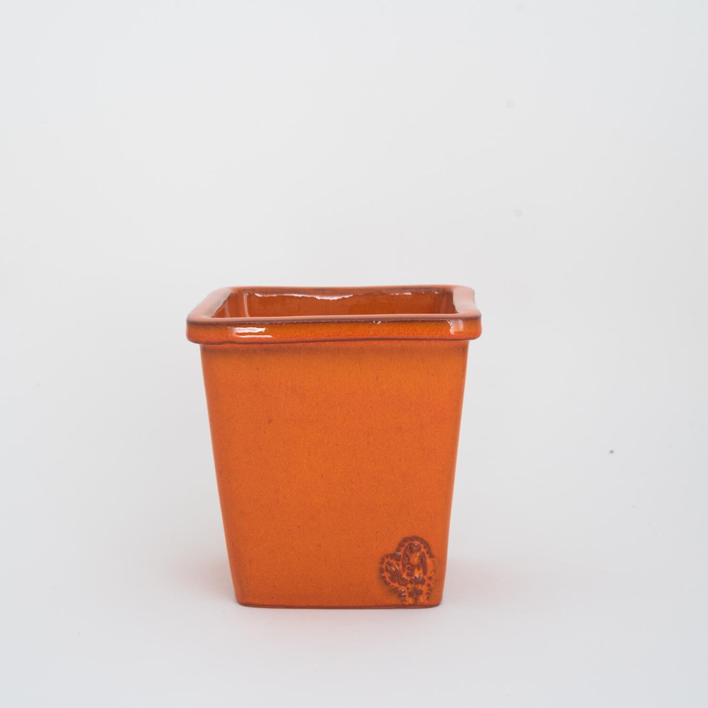 VASO QUADRADO MÉDIO 14x14 - BRILHO