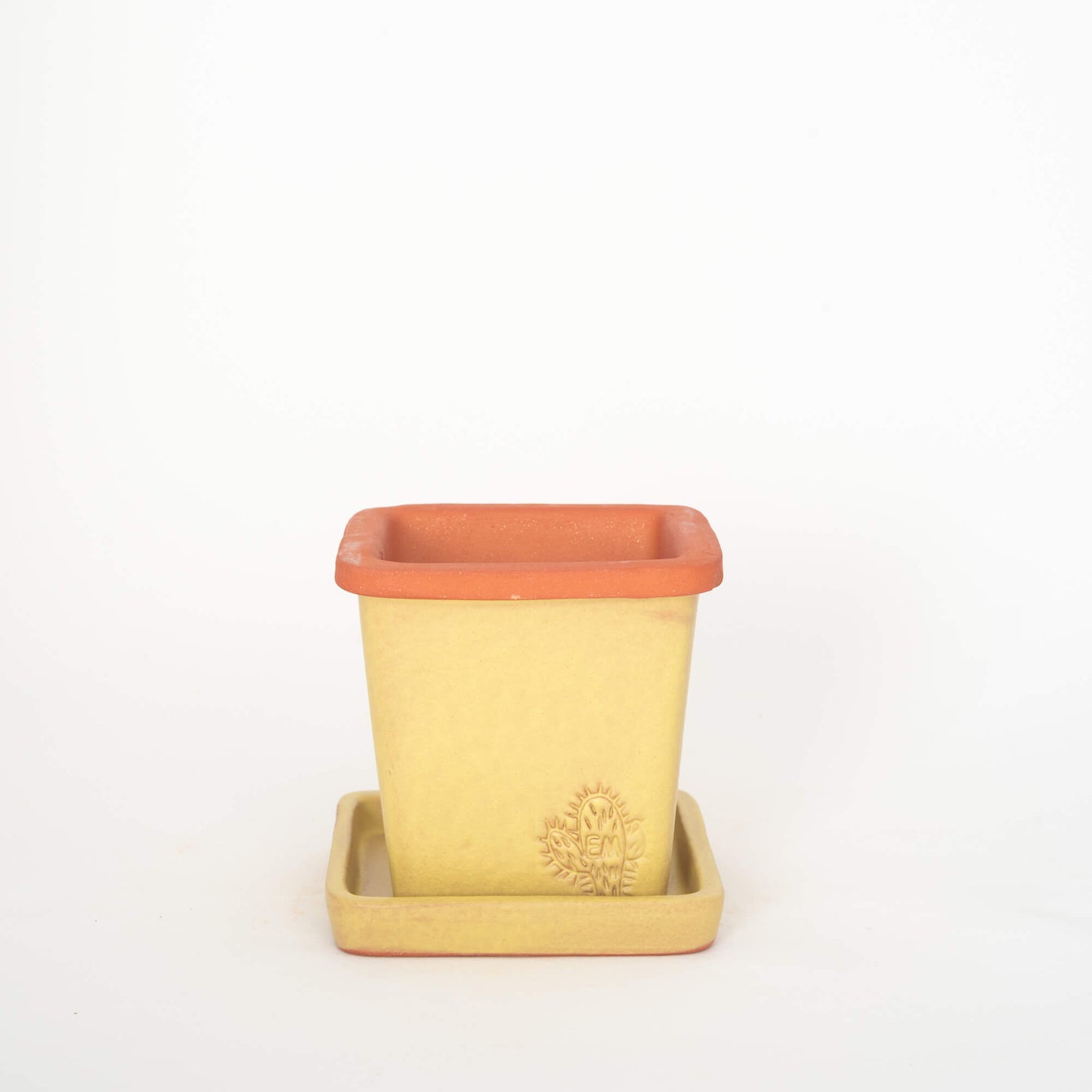 VASO QUADRADO PEQUENO 10x10 - FUSÃO