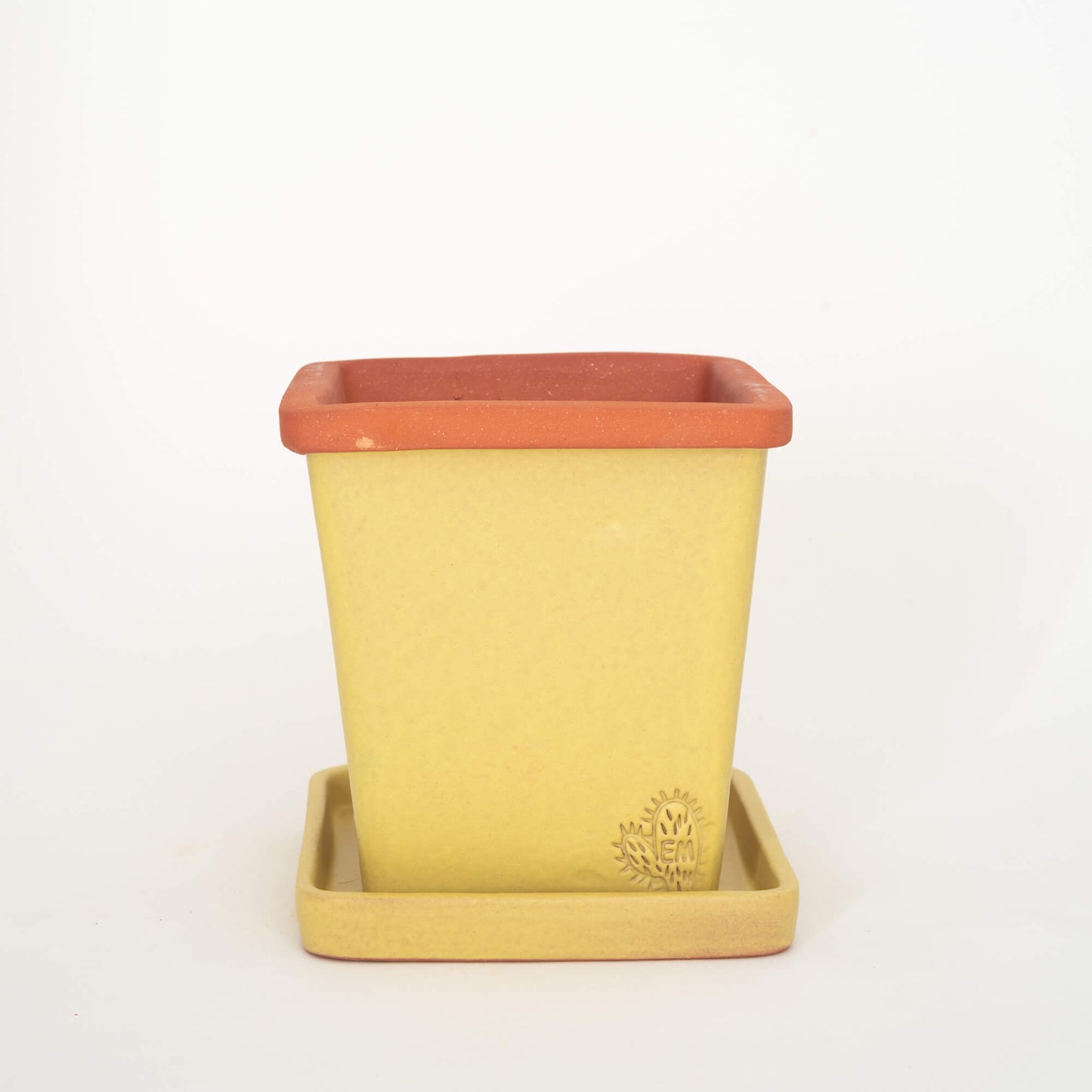 VASO QUADRADO MÉDIO 14x14 - FUSÃO