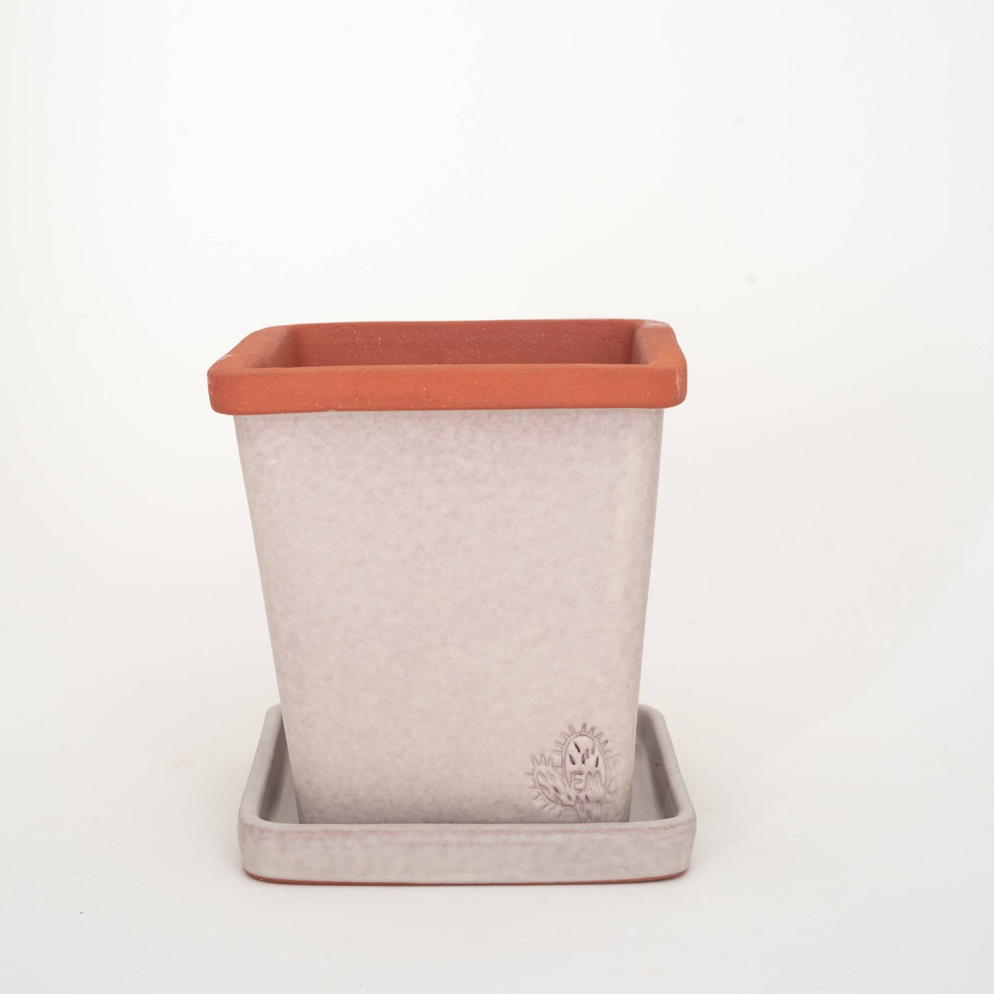 VASO QUADRADO MÉDIO 14x14 - FUSÃO