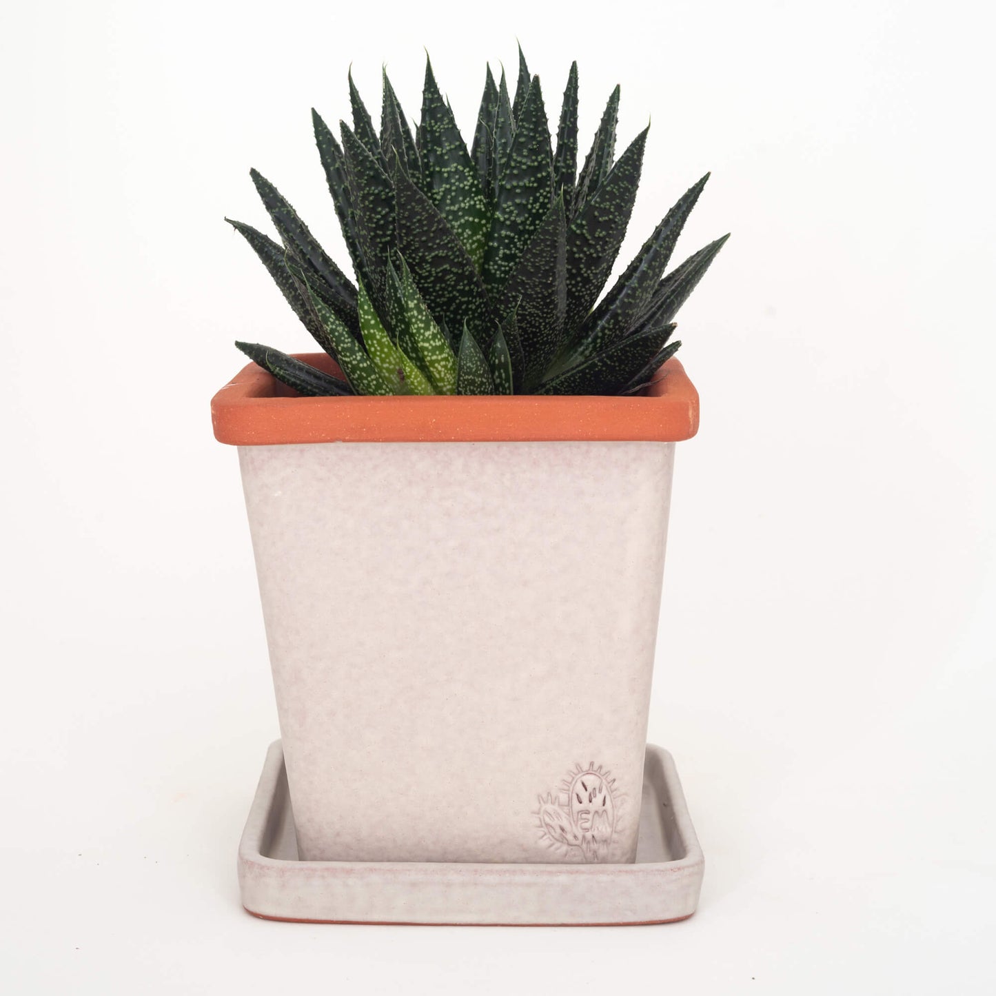 VASO QUADRADO MÉDIO 14x14 - FUSÃO
