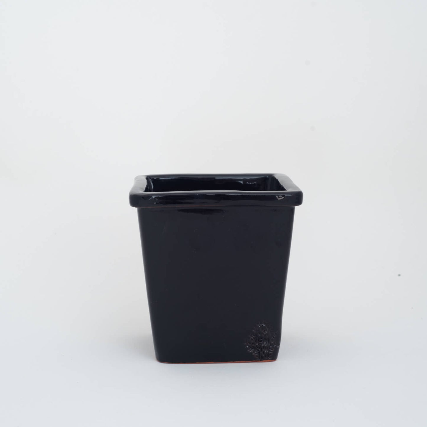 VASO QUADRADO MÉDIO 14x14 - BRILHO
