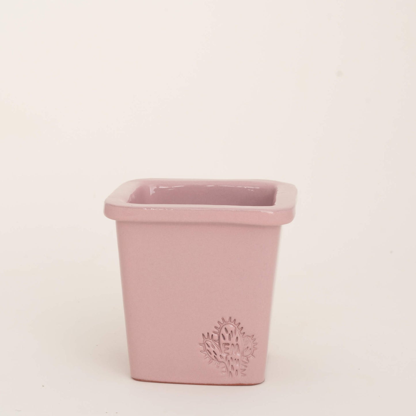 VASO QUADRADO PEQUENO 10x10 - BRILHO