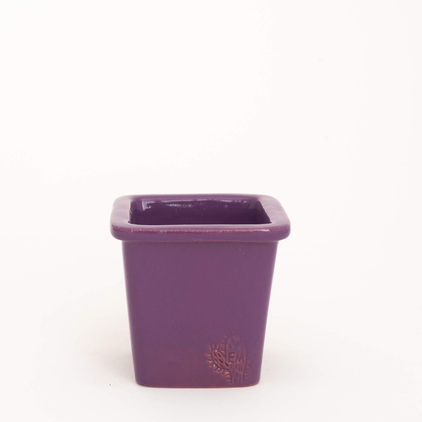 VASO QUADRADO PEQUENO 10x10 - BRILHO