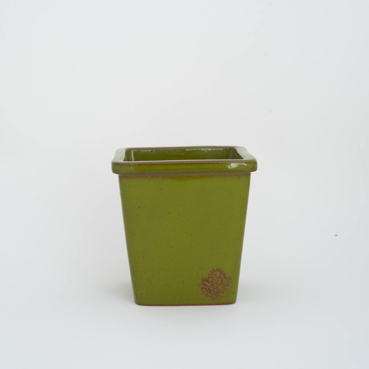 VASO QUADRADO MÉDIO 14x14 - BRILHO