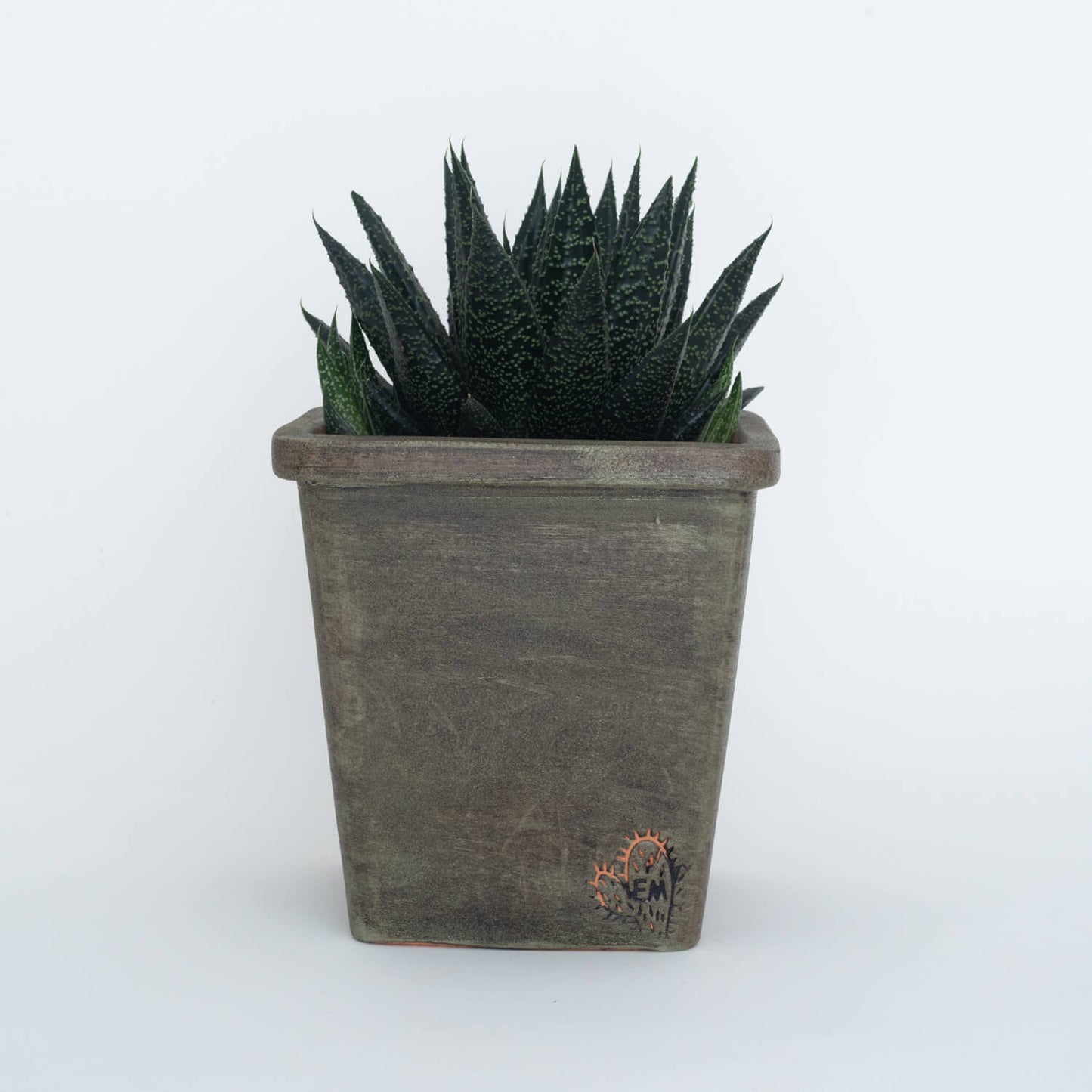 VASO QUADRADO MÉDIO 14x14 - AREADO